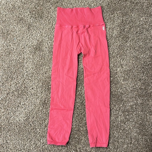 Free People Movement Good Karma Leggings Hot Pink - Picture 5 of 10